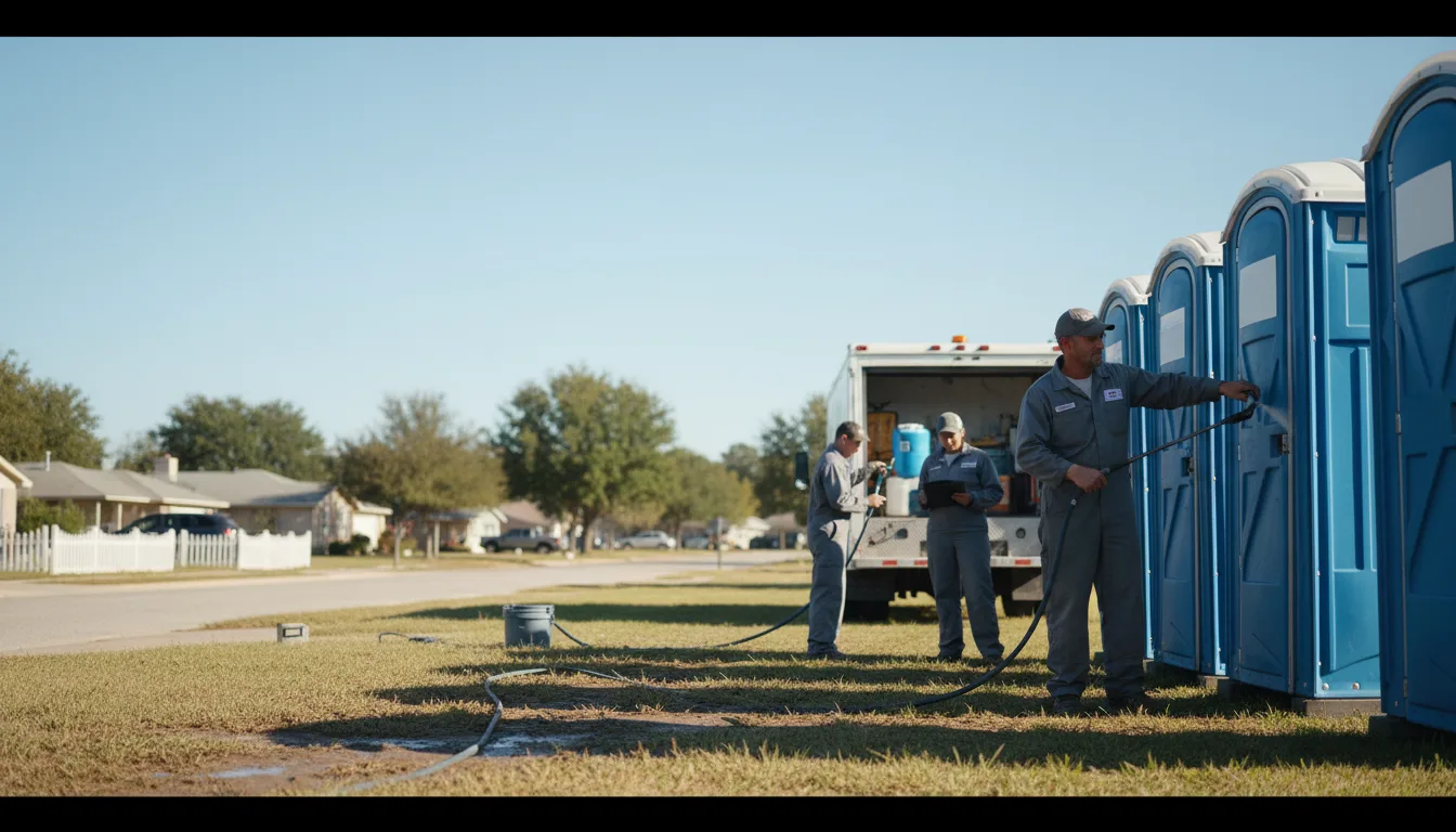 Long-Term Portable Toilet Rental in Slick, OK near me